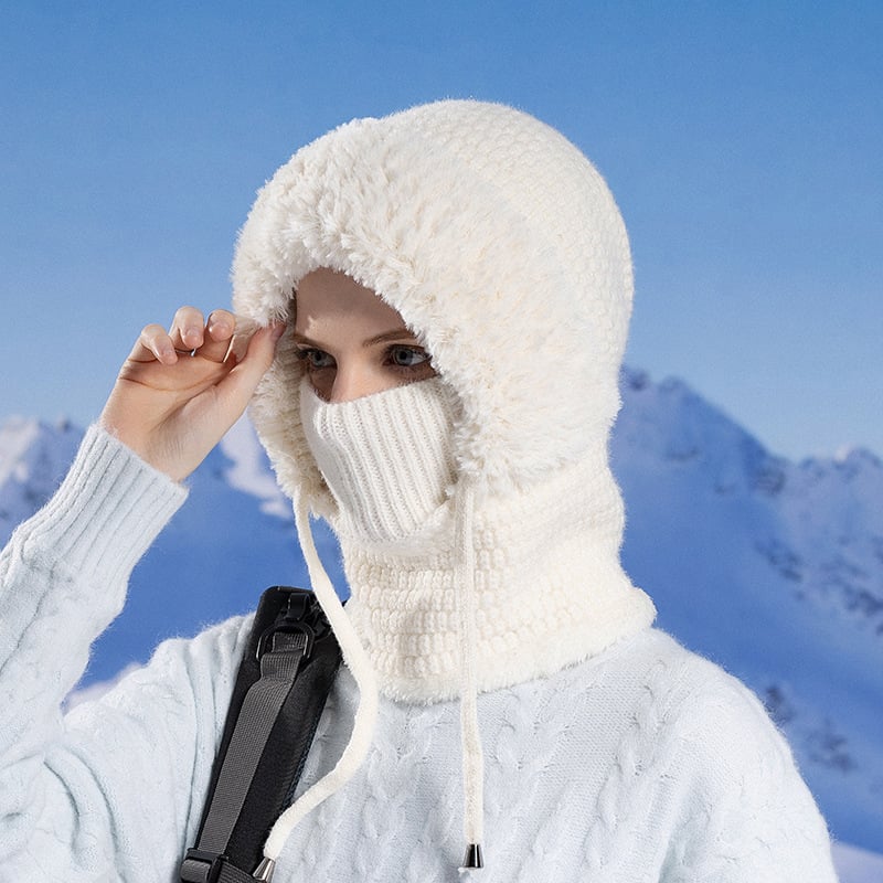 Versatile 3-in-1 Beanie Hat for Women