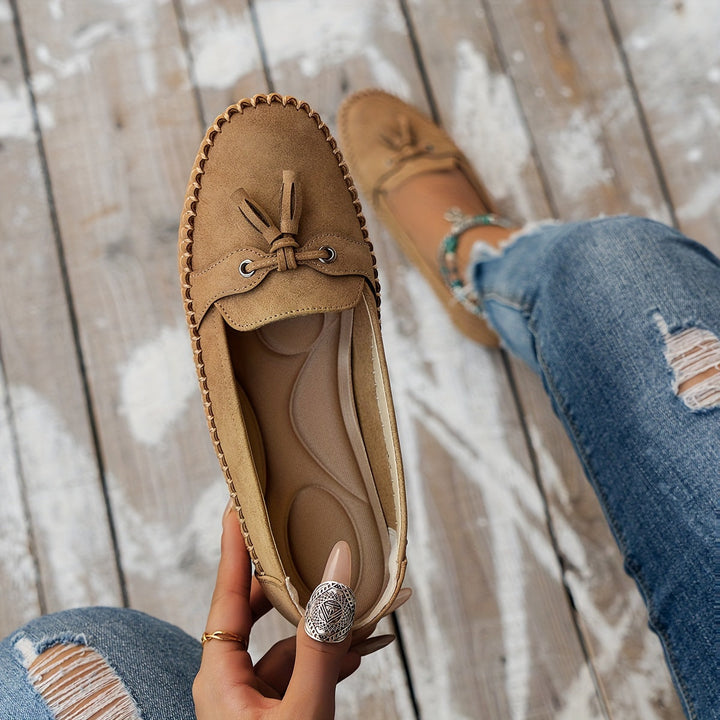 Nadine classic tassel loafers for women