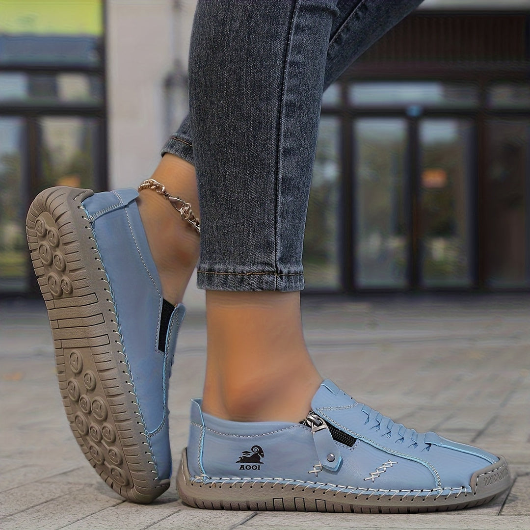Nila elegant side-zip comfort shoes for women