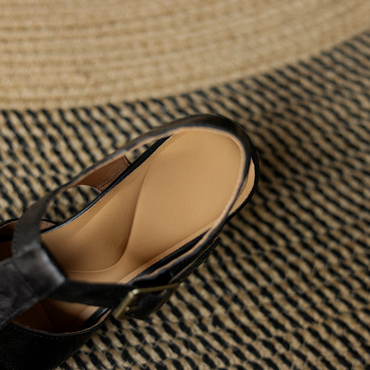 Amaya genuine leather shoes for women
