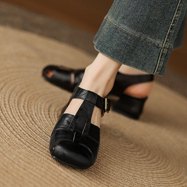 Amaya genuine leather shoes for women