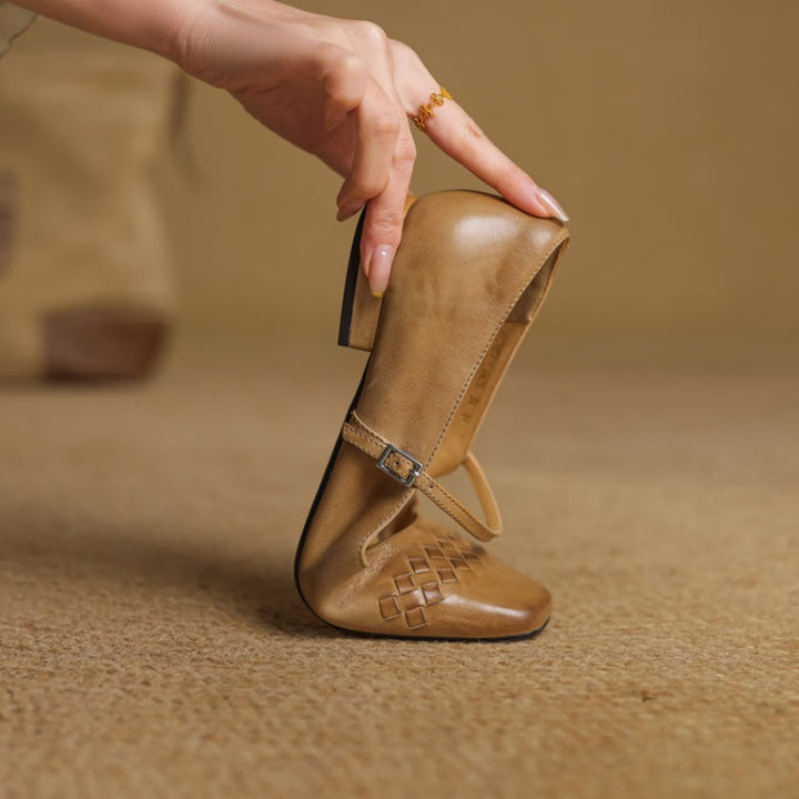 Verity mary jane flats for women