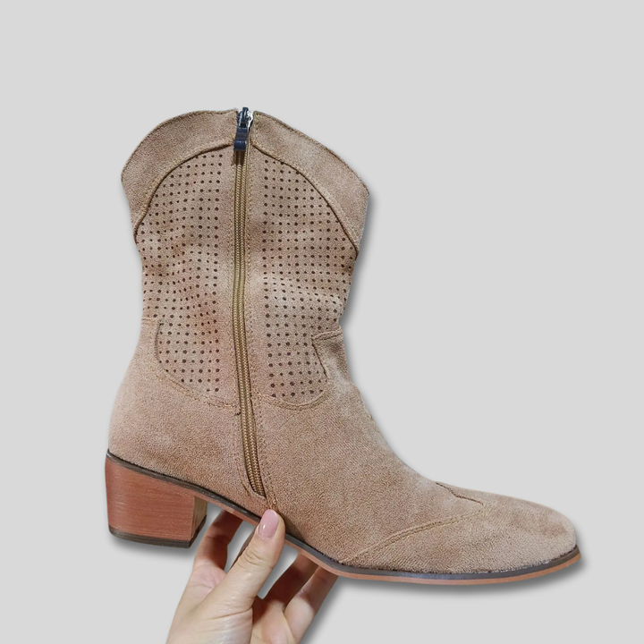 Rhiannon pointed ankle boots for women