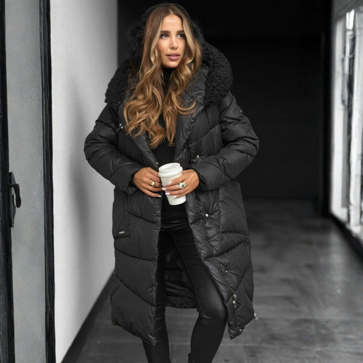 Nami: Luxe Long-Insulated Winter Coat for Ultimate Warmth and Style