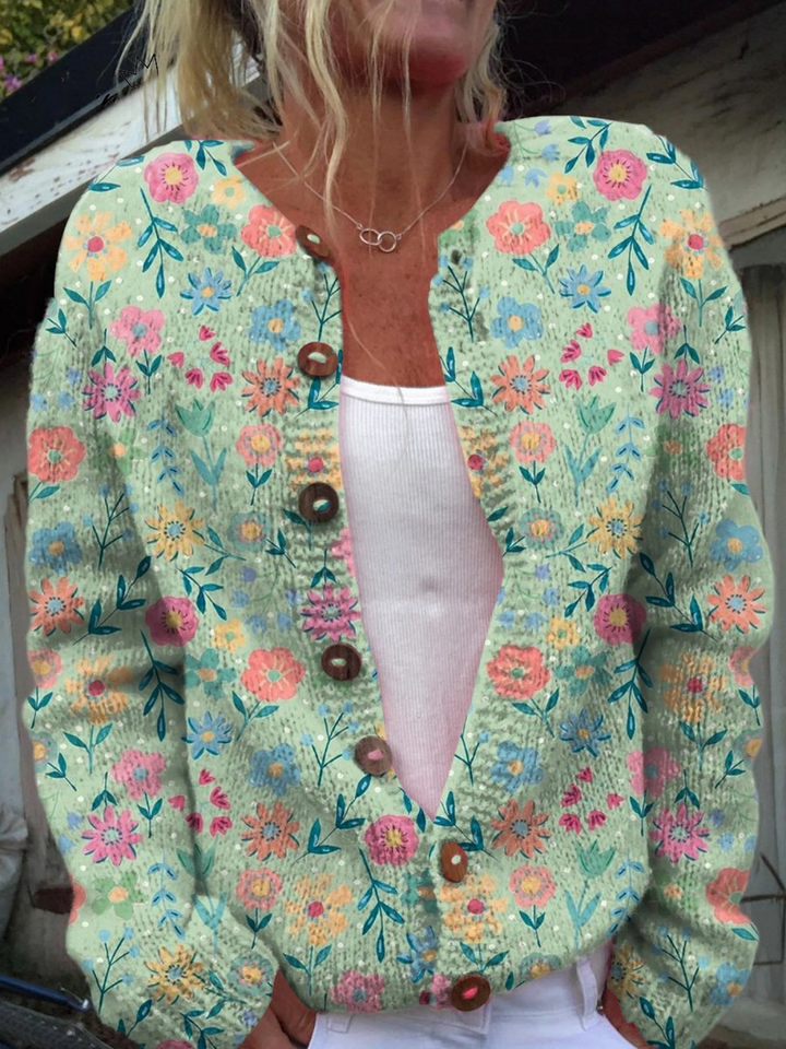 Foxfield knit cardigan for women