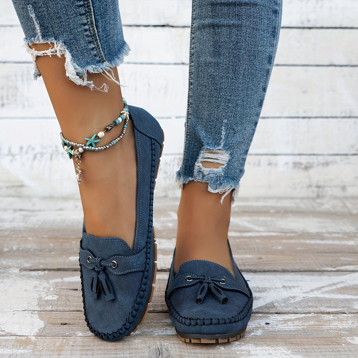 Nadine classic tassel loafers for women