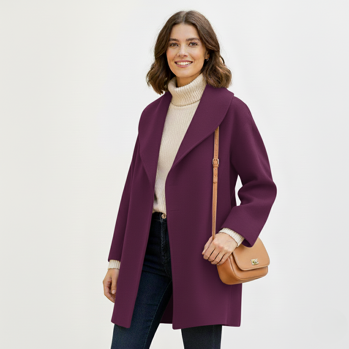 Yvonne™ | Draped Longline Coat