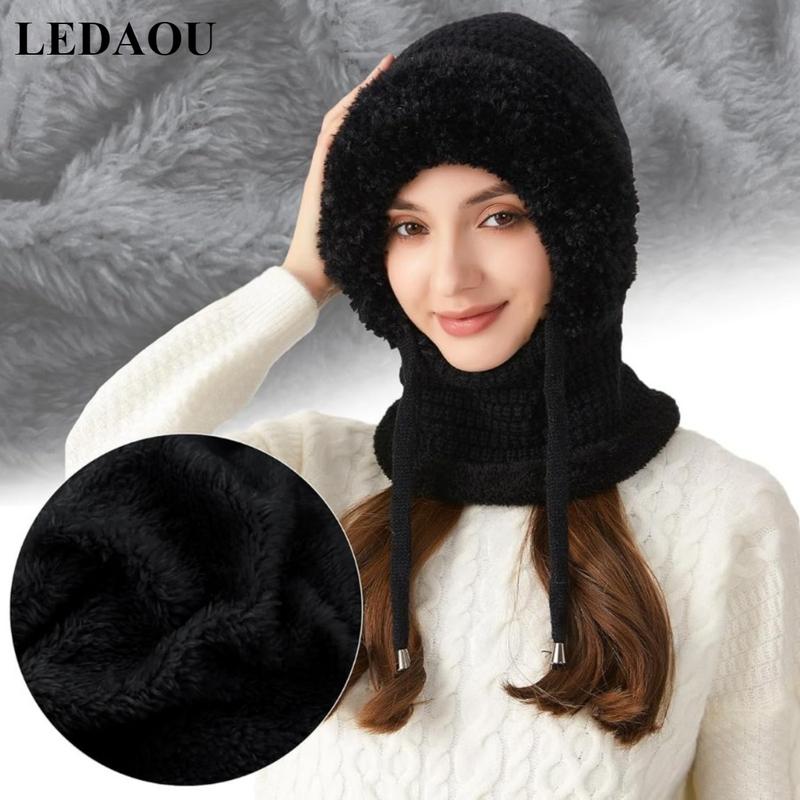 Versatile 3-in-1 Beanie Hat for Women