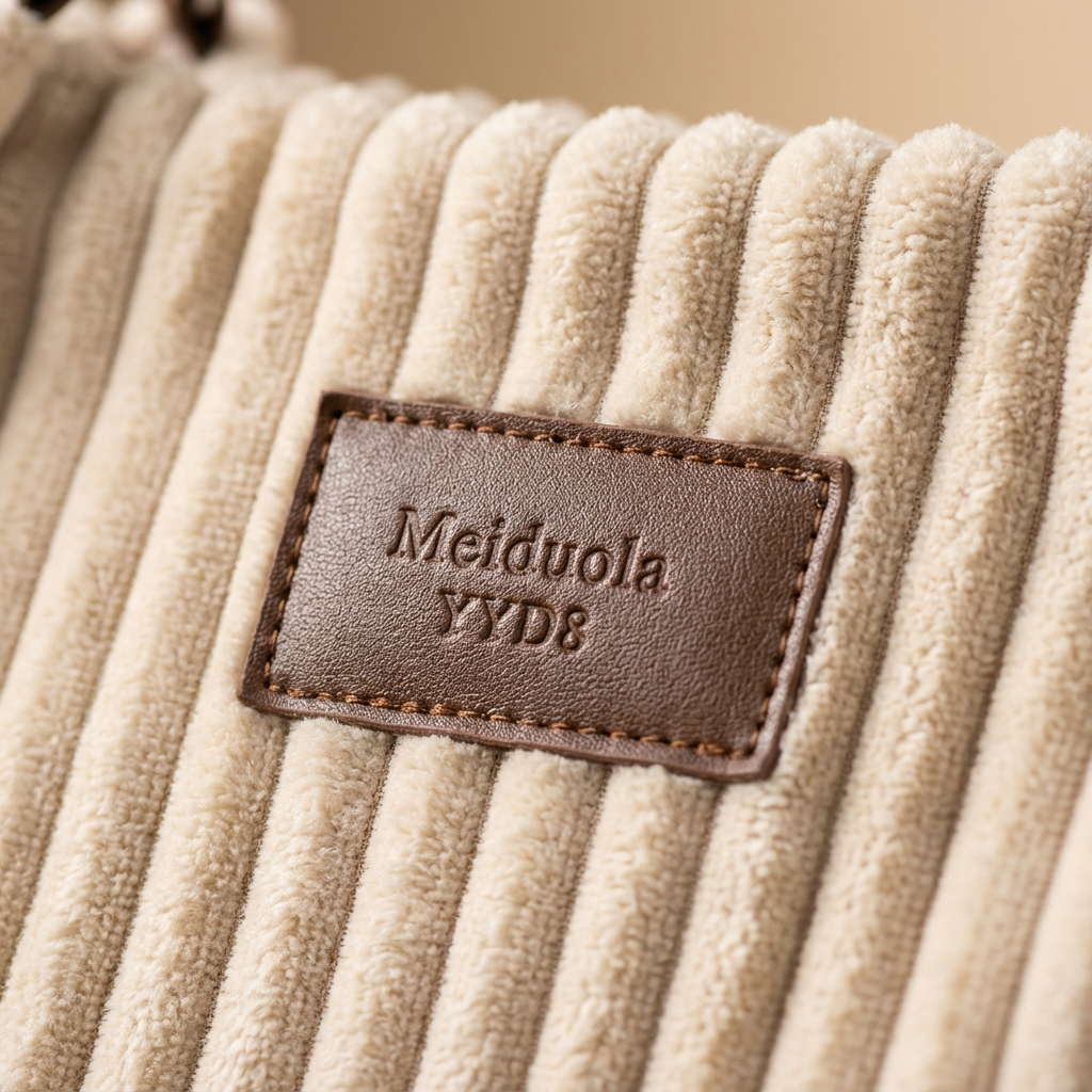 The Corduroy Tote Cream - Classic Elegance Reimagined