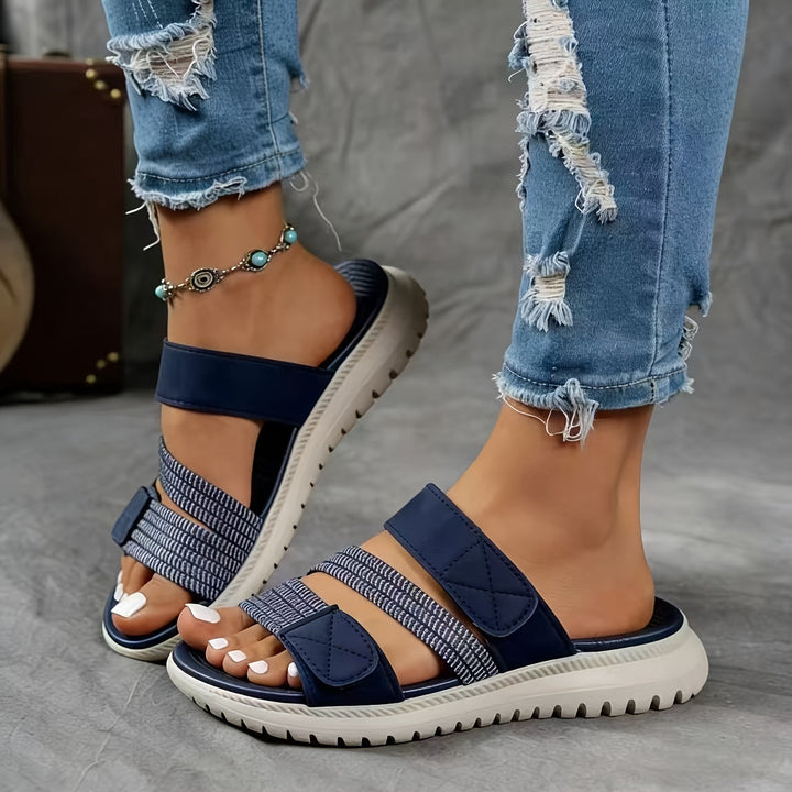 Cleo sporty platform comfort sandals for women