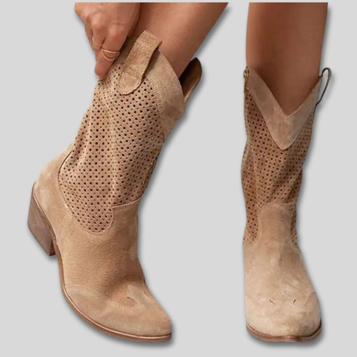 Rhiannon pointed ankle boots for women