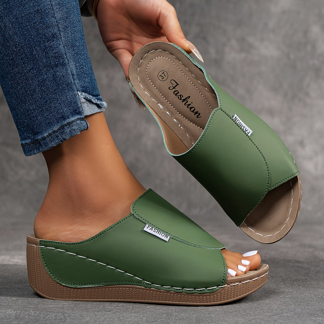 Indy arch support comfort mules for women