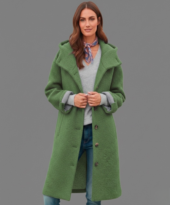 Gloria™ | Warm Wool-Blend Coat
