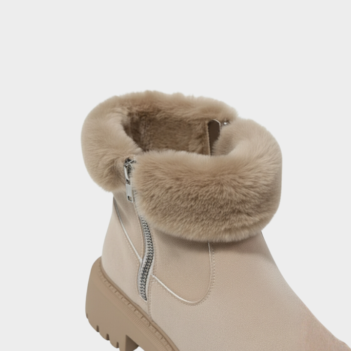 Pauline Fleece-Lined Orthopedic Boots - All-Day Comfort and Support