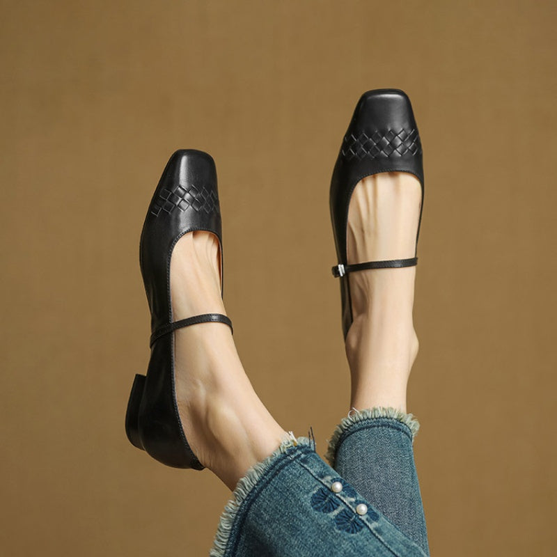 Verity mary jane flats for women