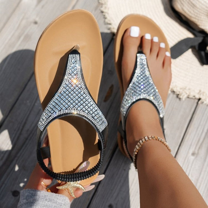 Stella sparkling summer sandals for women