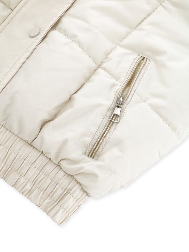 Joyce™ | Cropped Quilted Jacket