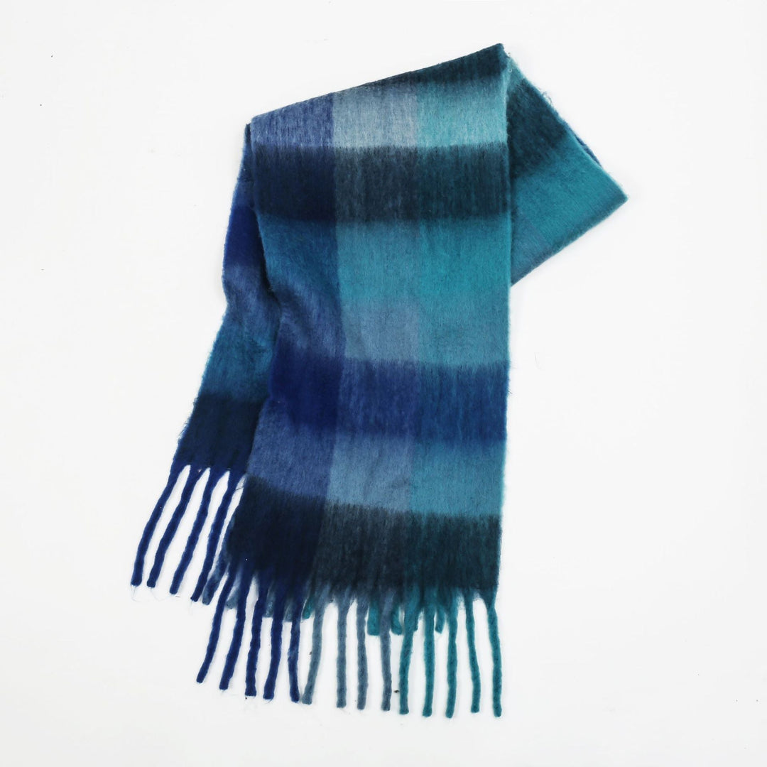Avellino Rainbow Scarf - Vibrant Multicolor Knit for Everyday Style