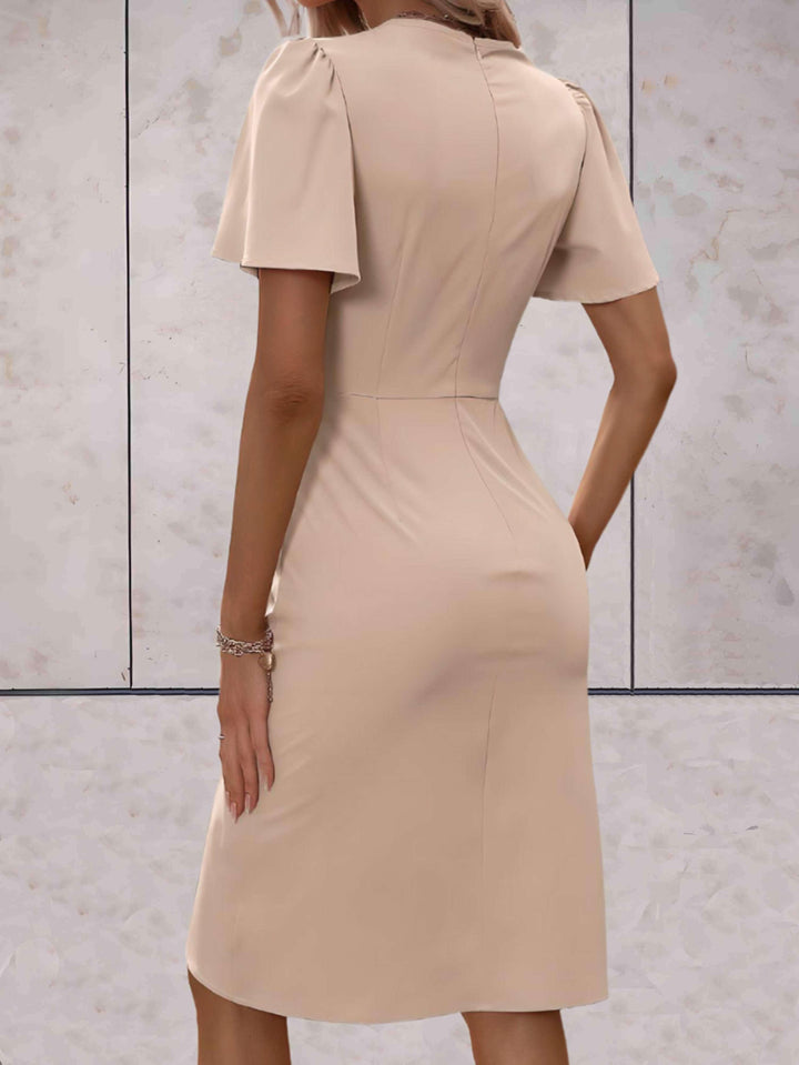 Harper | Elegant Wrap V-Neck Dress
