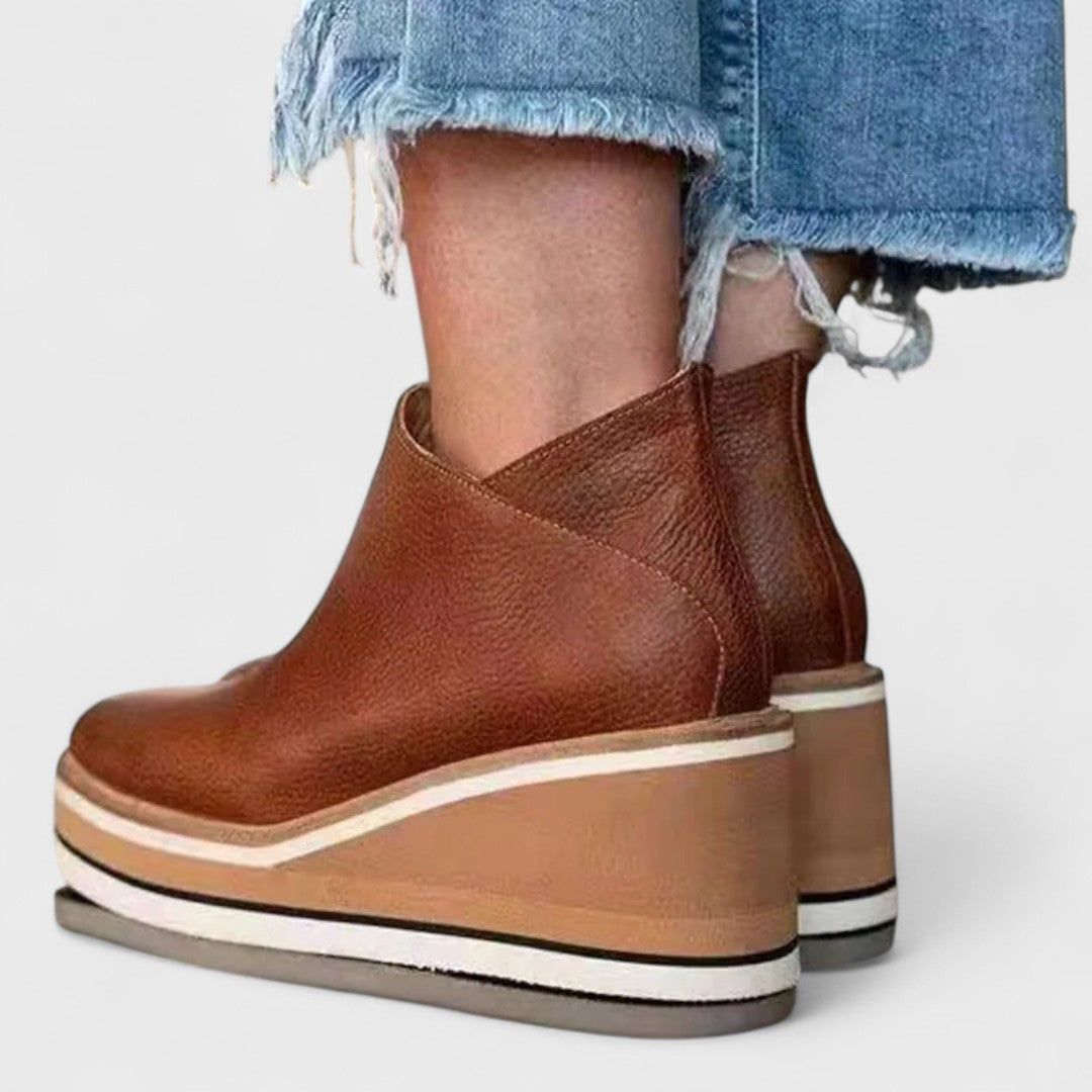 Solvina waterproof ankle boots for women
