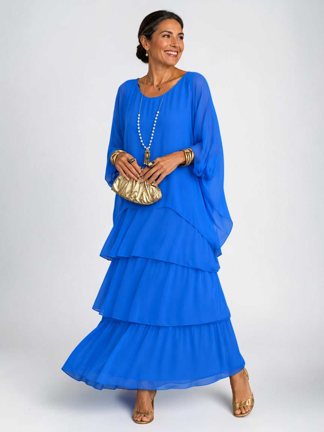 Lara™ | Elegant Flowing Maxi Dress