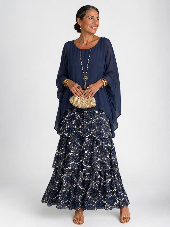 Lara™ | Elegant Flowing Maxi Dress