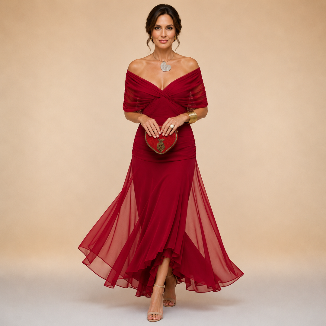 Claire | Elegant Evening Maxi Dress