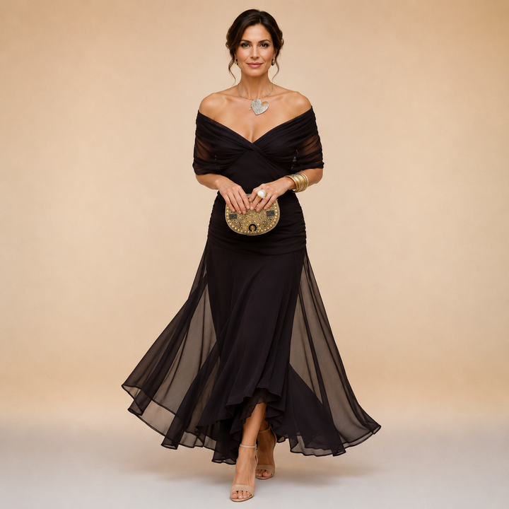 Claire | Elegant Evening Maxi Dress