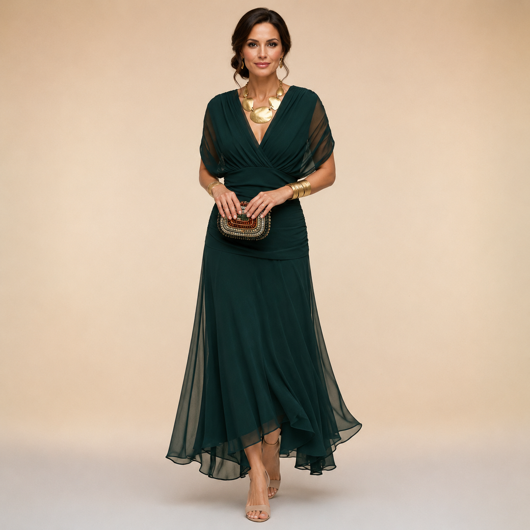 Claire | Elegant Evening Maxi Dress