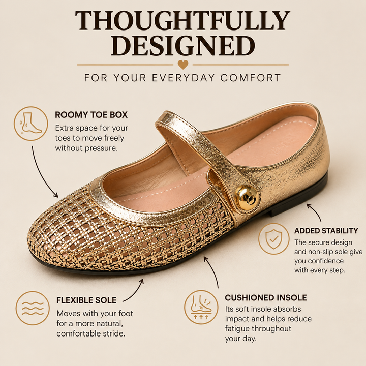 Alba | Elegant Summer Ballet Flats