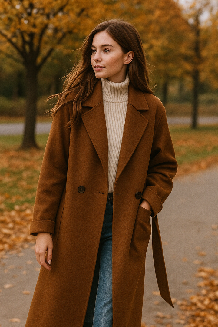Audrey™ | Long Wool Coat