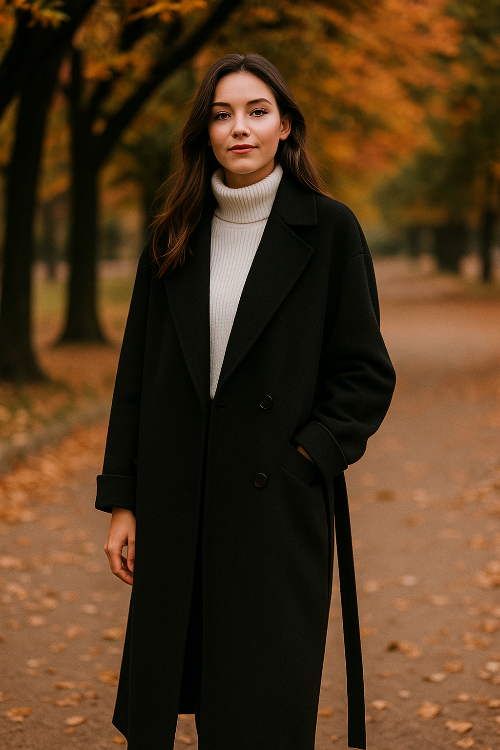 Audrey™ | Long Wool Coat