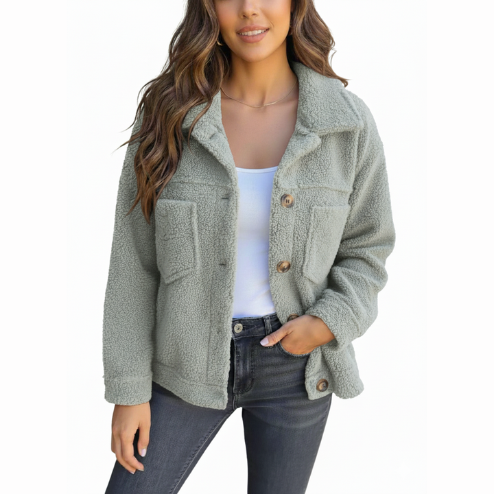 Doreen™ | Buttoned Fleece Jacket
