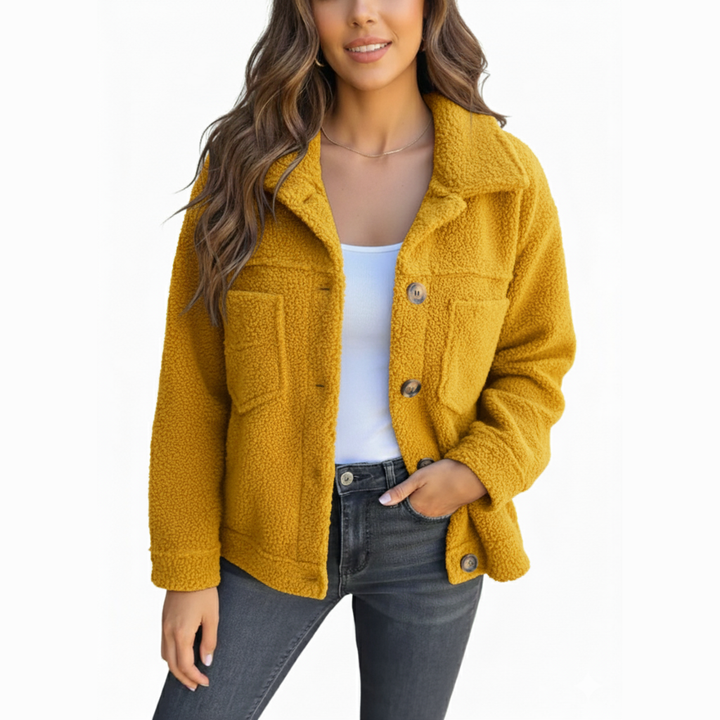 Doreen™ | Buttoned Fleece Jacket