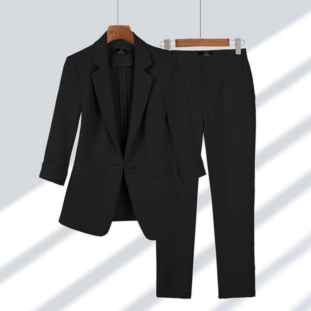 Oliwia tailored two-piece set for women