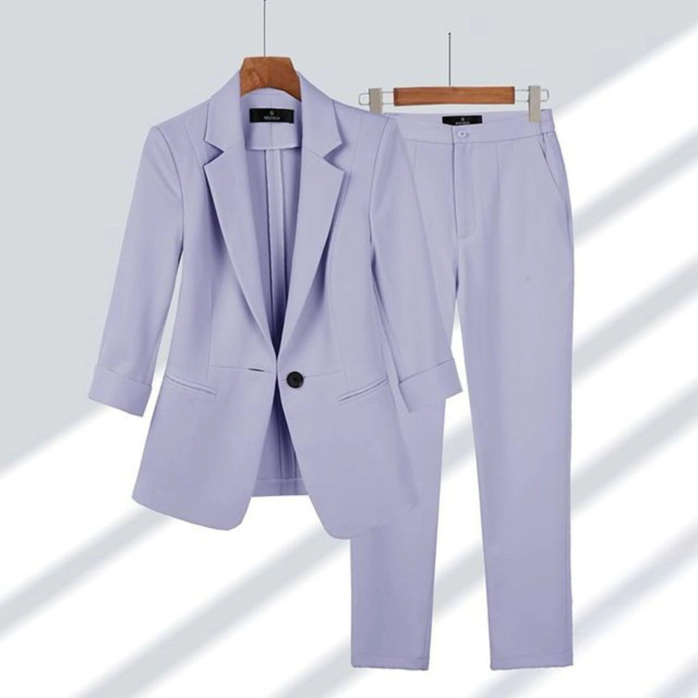 Oliwia tailored two-piece set for women