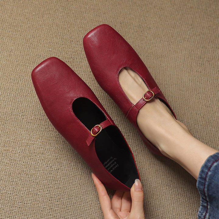 Elspeth mary jane flats for women