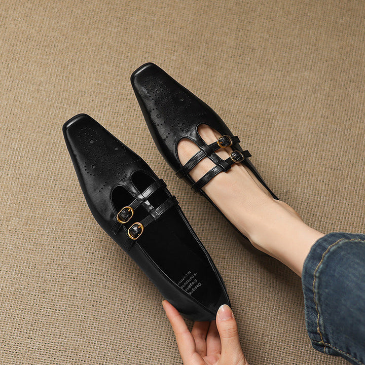 Ceyla mary jane flats for women