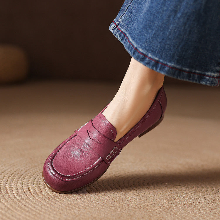 Galea genuine leather loafers for women