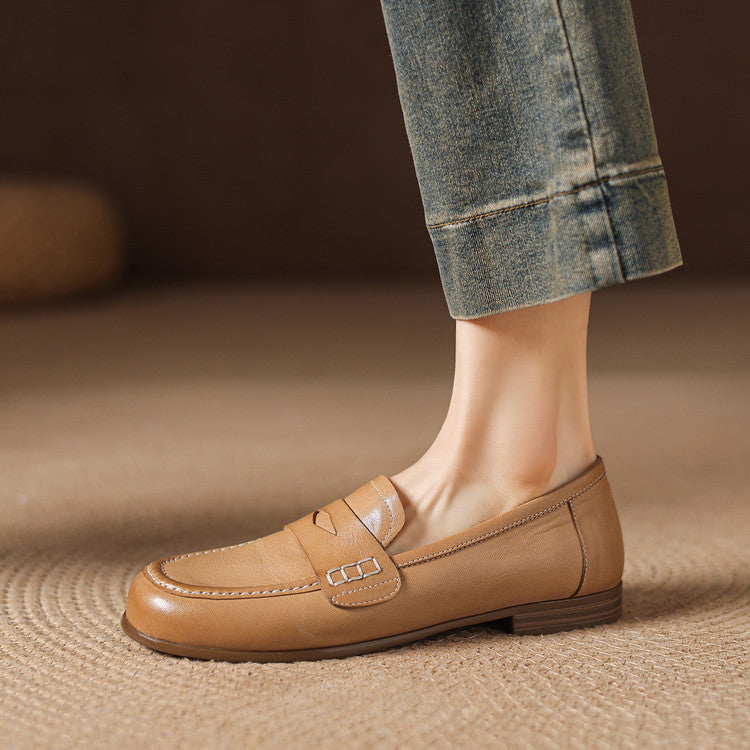 Galea genuine leather loafers for women