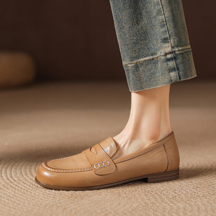 Galea genuine leather loafers for women