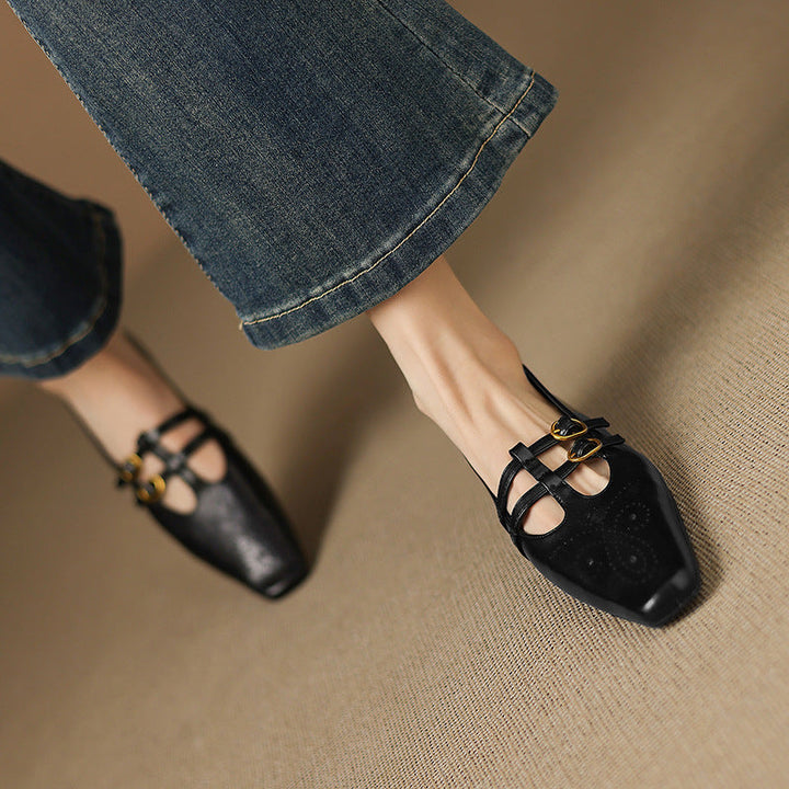 Ceyla mary jane flats for women