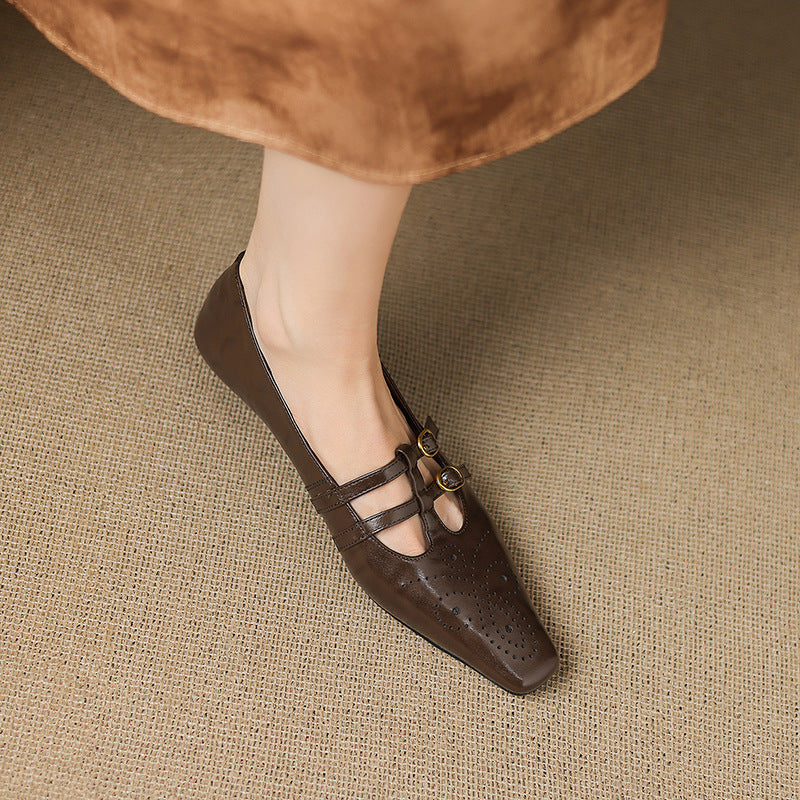 Ceyla mary jane flats for women