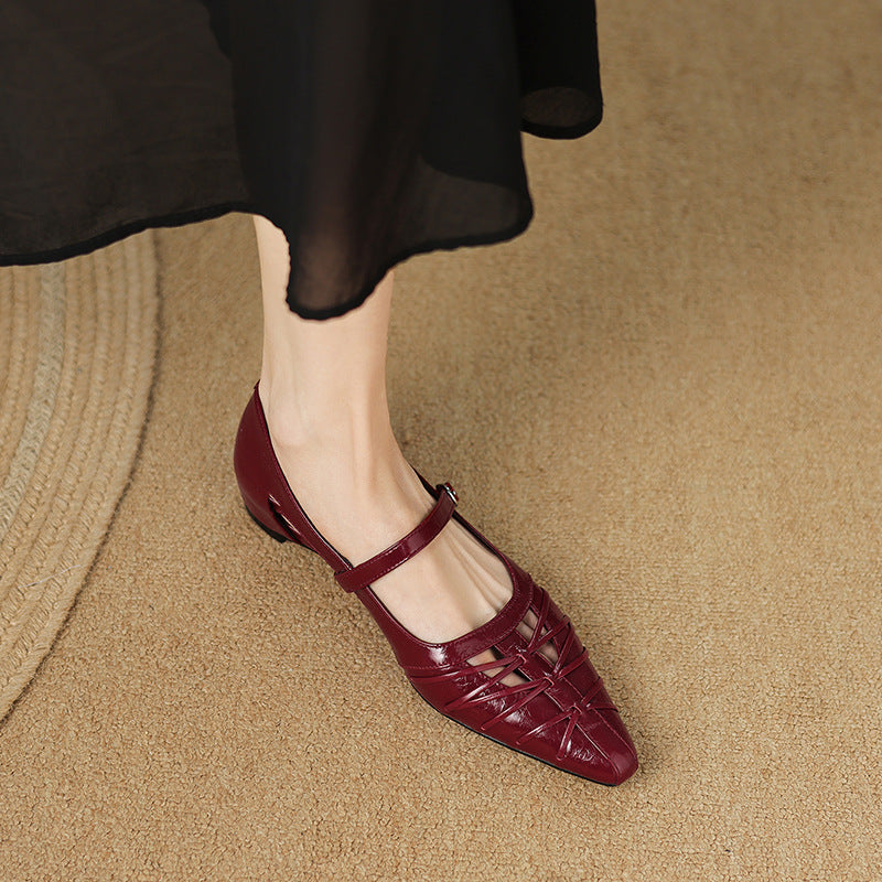 Quenby mary jane flats for women
