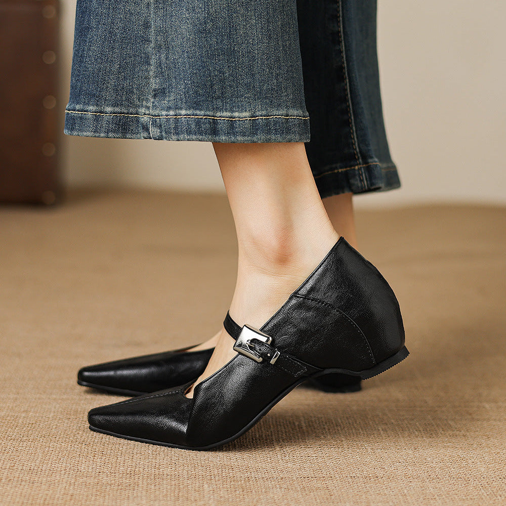 Tamsin mary jane flats for women
