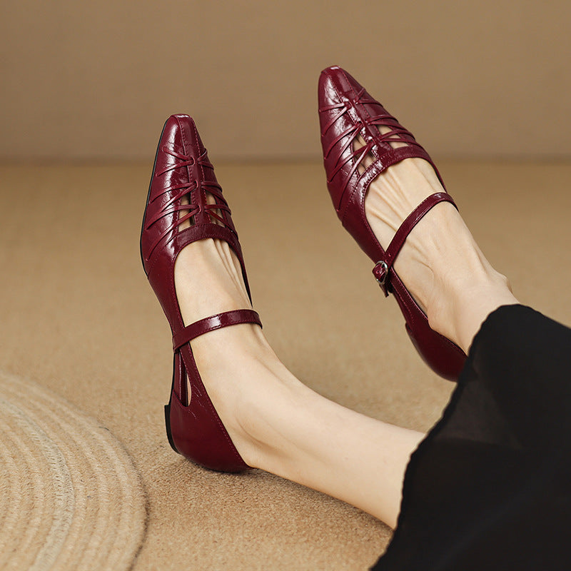 Quenby mary jane flats for women