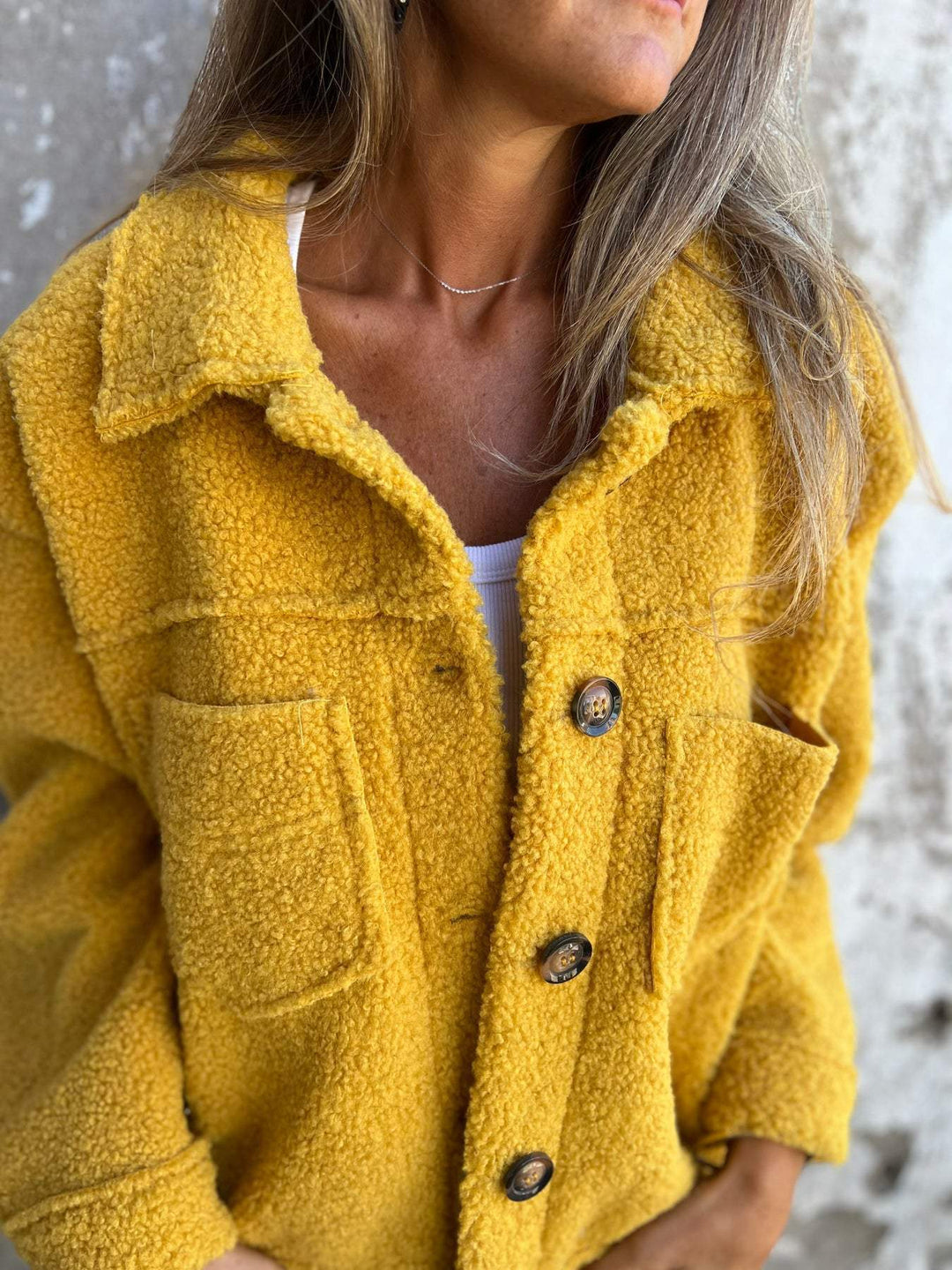 Doreen™ | Buttoned Fleece Jacket