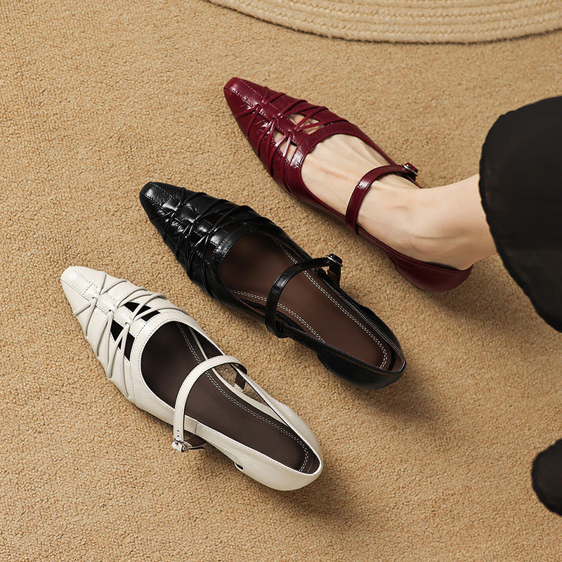 Quenby mary jane flats for women