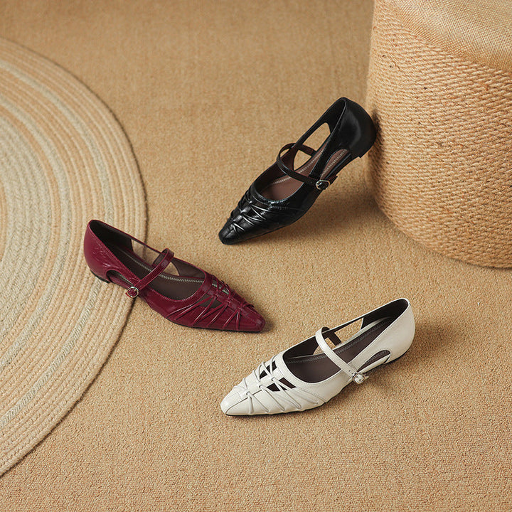 Quenby mary jane flats for women