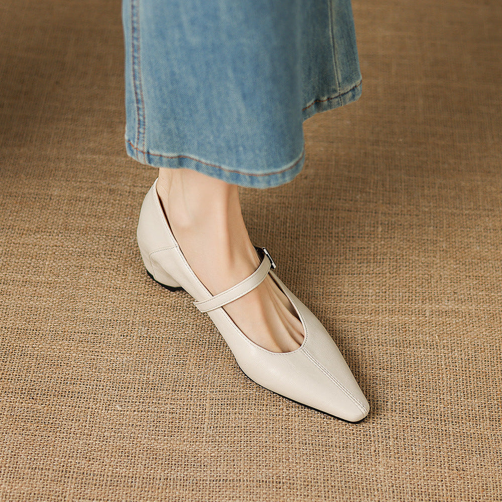 Tamsin mary jane flats for women